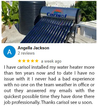 Solar Water Heaters Installation & Repair in Jamaica | Carisol